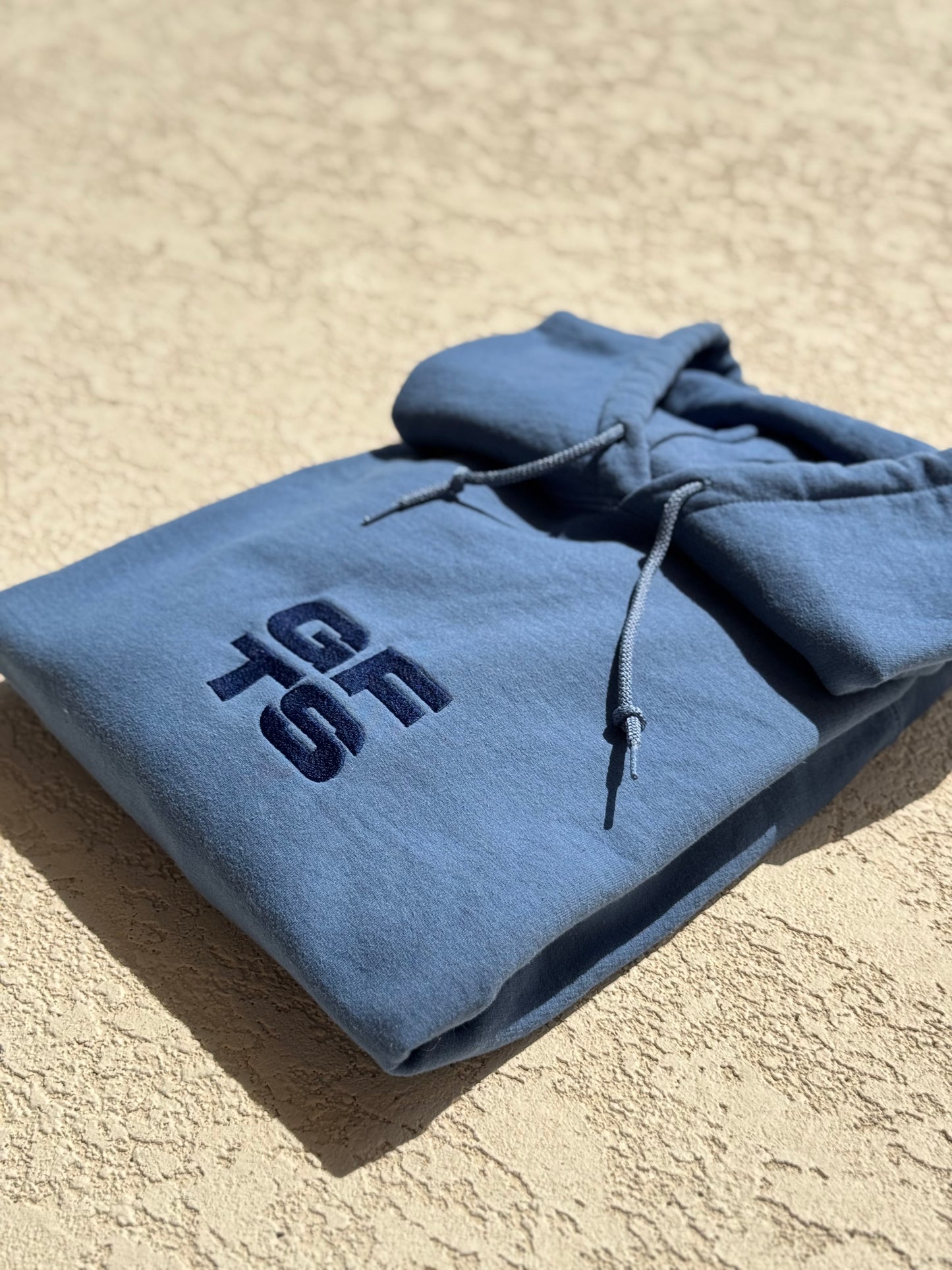 Steel Blue GFTS Embroidered Hoodie