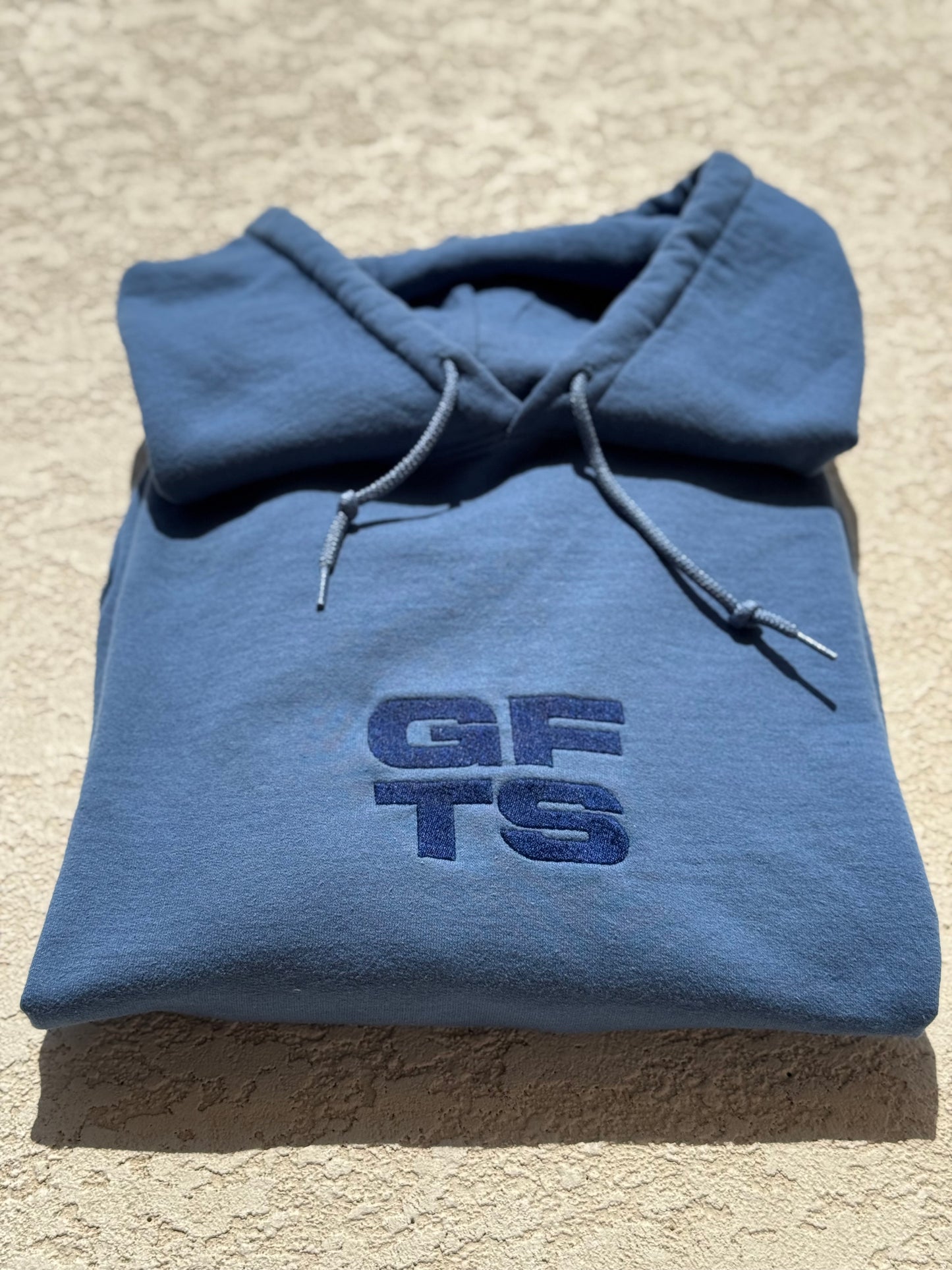 Steel Blue GFTS Embroidered Hoodie