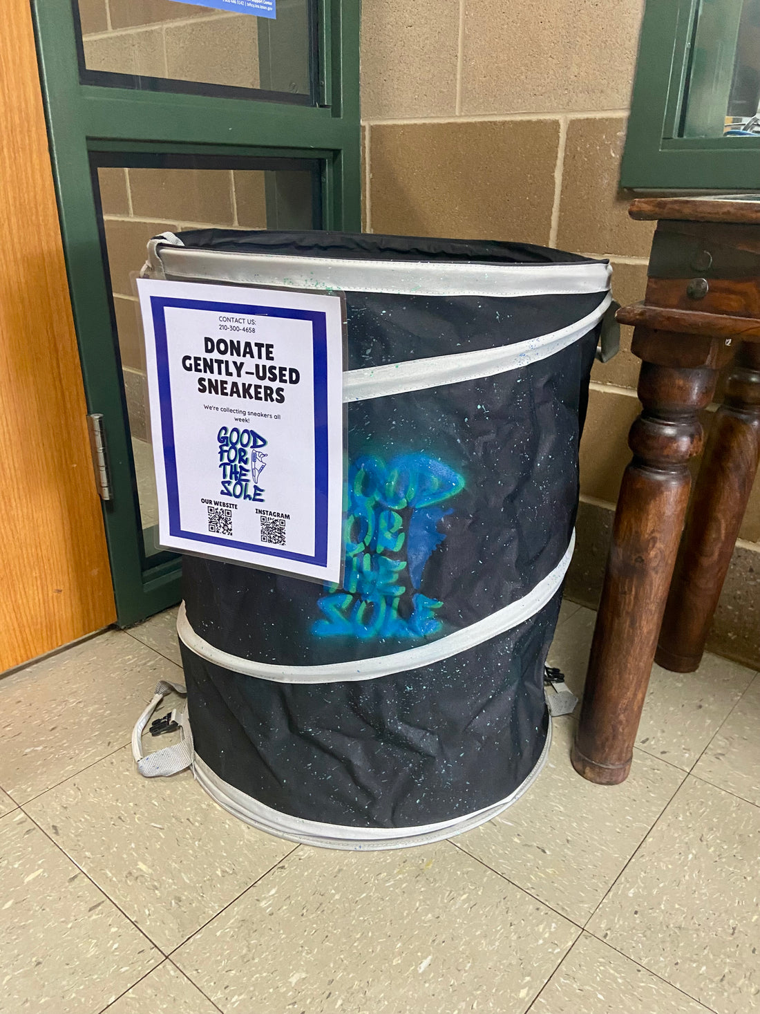 Kendall Elementary School Donation Bin