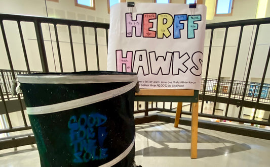 Herff Elementary School Donation Bin