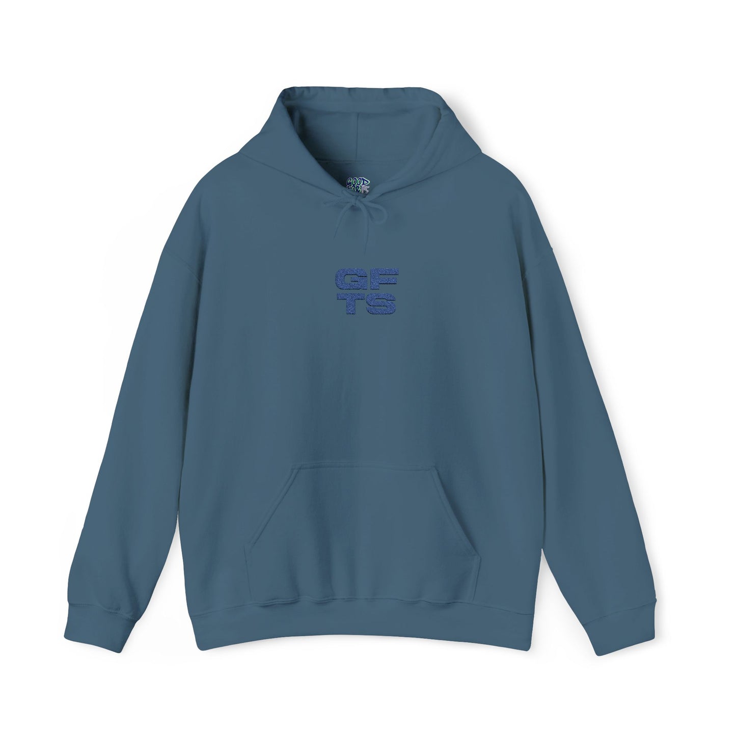 Steel Blue GFTS Embroidered Hoodie